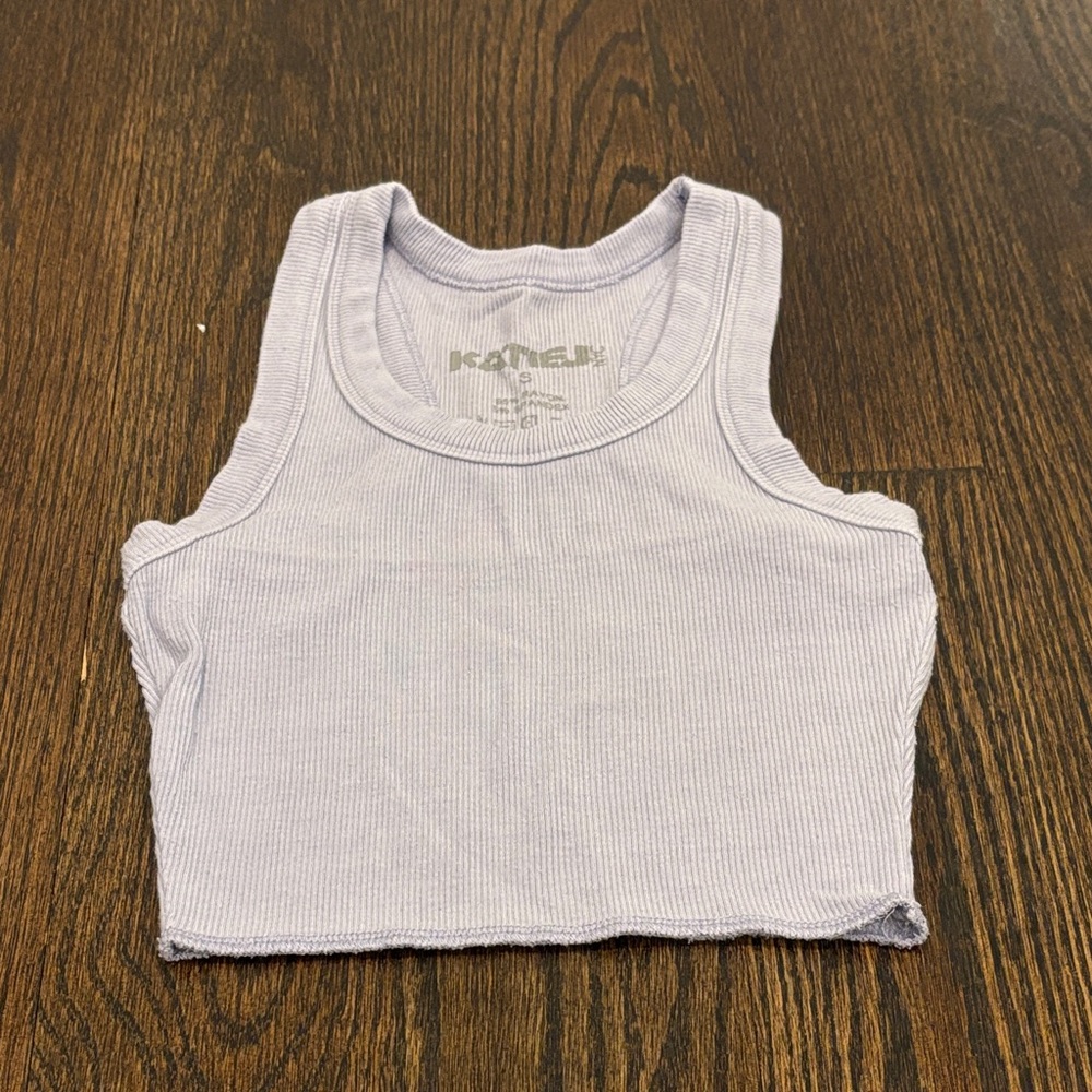Katie J NYC Girls Lavender Tank Top Size Small